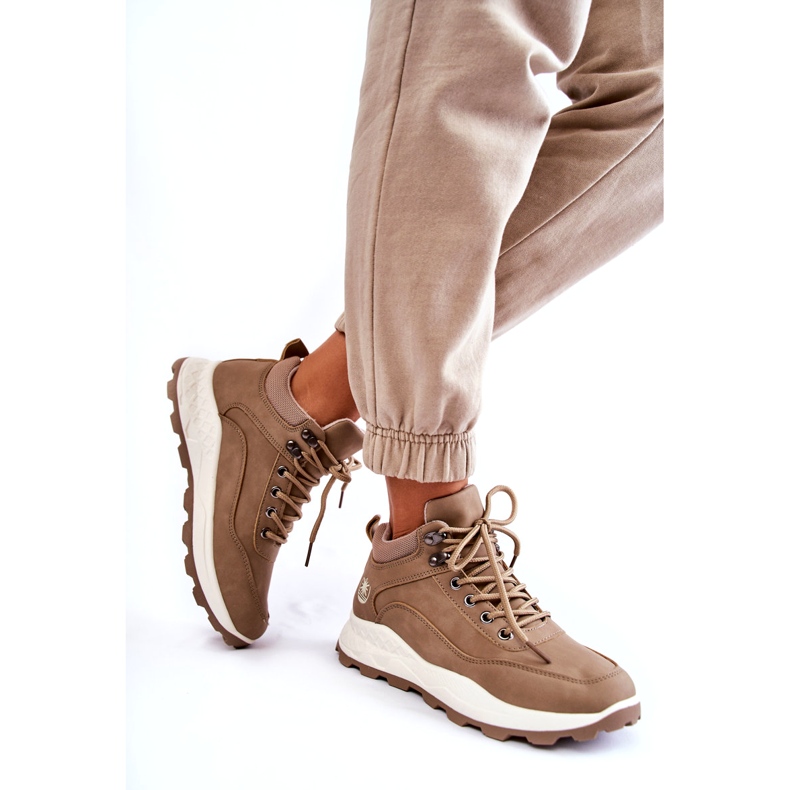 PA1 Botas Trekking Mujer Trappers Beige Otto 3