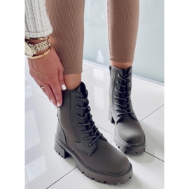 PA1 Botas con cordones Tamar Green verde 5