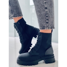 PA1 Botas con cordones Tamar Negro 3