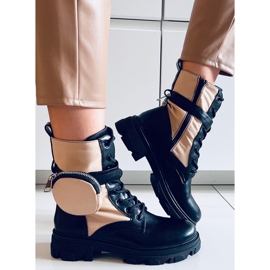 Botas con cordones Victor Beige 2 Botas con cordones Victor Beige 2