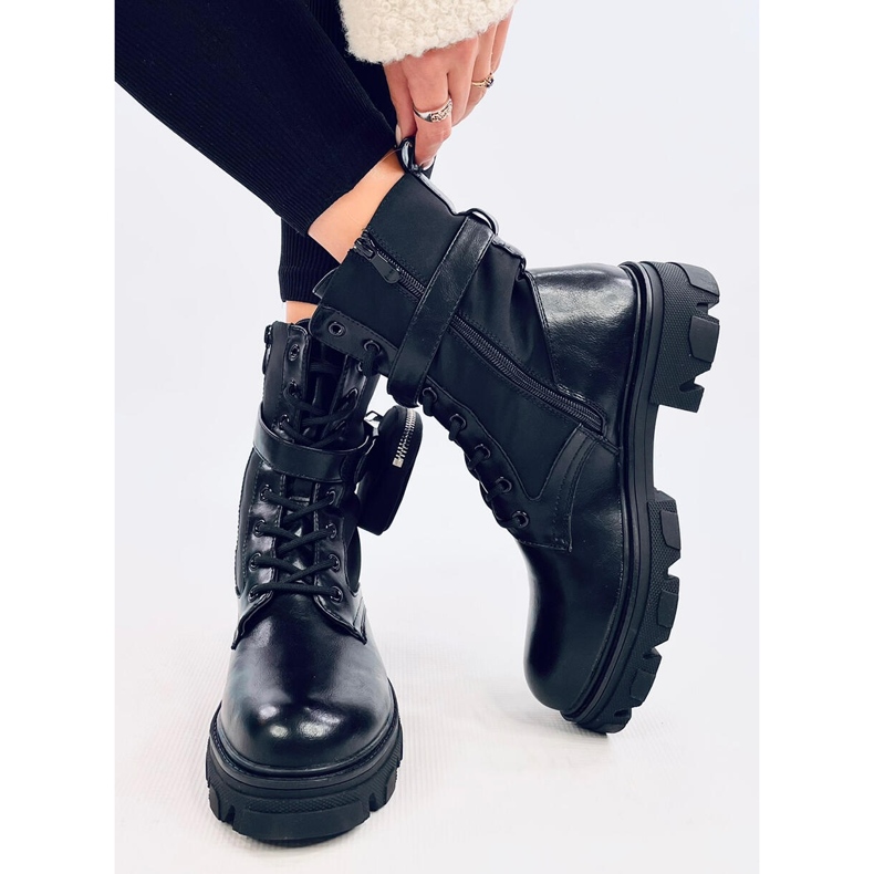 Botas con cordones Victor Negro 1