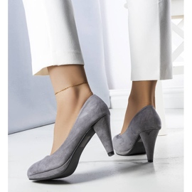 PA1 Zapatos de tacón grises de Freya 2