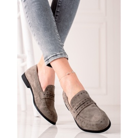 Zapatos elegantes La.Fi plata gris 1