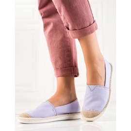 DK Alpargatas moradas de moda violeta 2