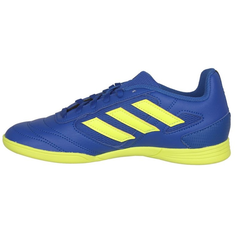 Botas de fútbol Adidas Super Sala In Jr GZ2562 azul azul 1