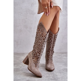Lewski Shoes Botas Ante Calado Leski Shoes 3234 Cappuccino multicolor 8
