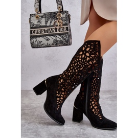 Lewski Shoes Botas Ante Calado Leski Shoes 3234 Negro 2