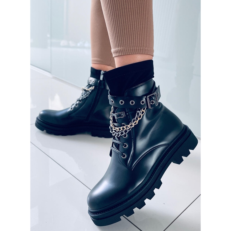 BM Botas militares Steve Black negro 2 BM Botas militares Steve Black negro 2