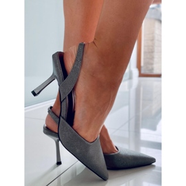 BM Zapatos de tacón alto de Dolls gris 1