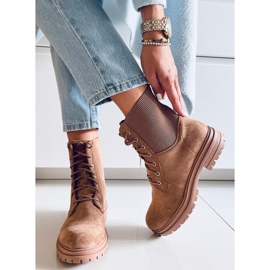 BM Botas con cordones Vecna ​​Khaki marrón 3