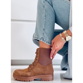 BM Botas con cordones Vecna ​​Khaki marrón 4