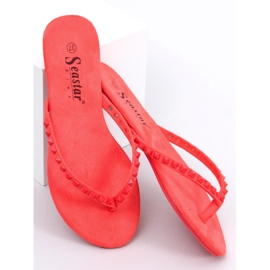 Chanclas con tachuelas piramidales DD26 Red rojo 1