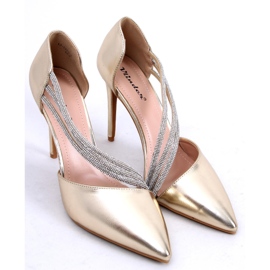 BM Tacones asimétricos Lucille Gold dorado 3