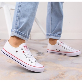 Medias deportivas blancas Big Star T274022 blanco 2