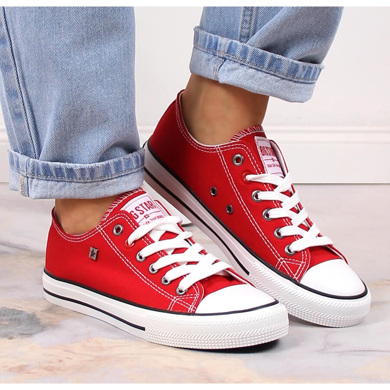 Medias deportivas rojas Big Star T274020 rojo 1