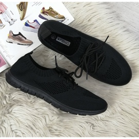 News Deportivas sin cordones malla negra NOVEDADES negro 2