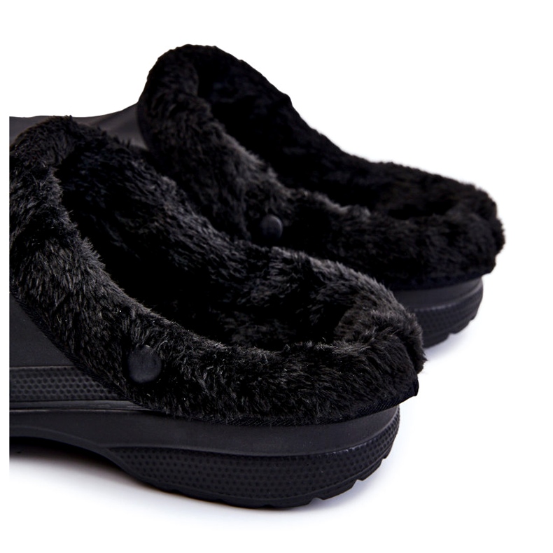 PM2 Chanclas Warm Crocs Hombre Negro Calmo 4