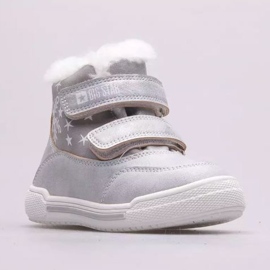 Zapatos, botas de nieve Big Star Jr. KK374190 plata 1 Zapatos, botas de nieve Big Star Jr. KK374190 plata 1