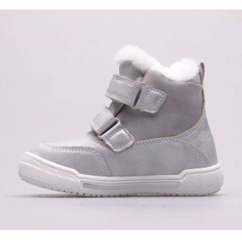 Zapatos, botas de nieve Big Star Jr. KK374190 plata 5