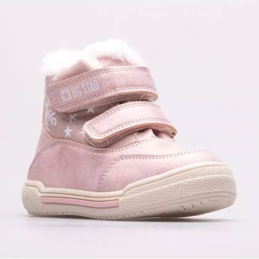 Zapatos, botas de nieve Big Star Jr. KK374188 rosa 1