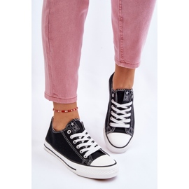 News Zapatillas clásicas de mujer Ecoma en blanco y negro 6