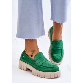 Slip-On Mujer Ante Verde Fiorell 7
