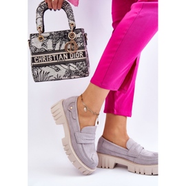 PS2 Slip-on Mujer Ante Gris Fiorell 4
