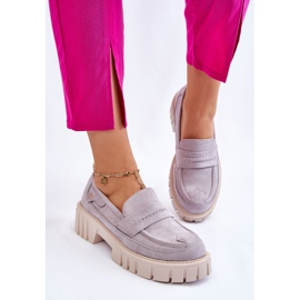 PS2 Slip-on Mujer Ante Gris Fiorell 5