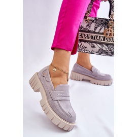 PS2 Slip-on Mujer Ante Gris Fiorell 9