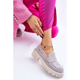 PS2 Slip-on Mujer Ante Gris Fiorell 8