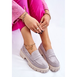 PS2 Slip-on Mujer Ante Gris Fiorell 11