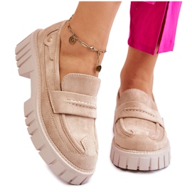 PS2 Slip-on Mujer Ante Beige Fiorell 12