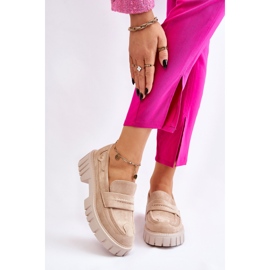 Slip-on Mujer Ante Beige Fiorell 3