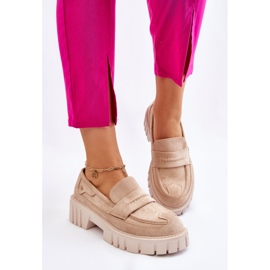 Slip-on Mujer Ante Beige Fiorell 6