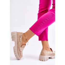 Slip-on Mujer Ante Beige Fiorell 7