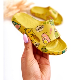 WJ1 Pantuflas Infantiles Ligeras Dinosaurios Amarillo Astro 1 WJ1 Pantuflas Infantiles Ligeras Dinosaurios Amarillo Astro 1