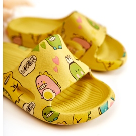 WJ1 Pantuflas Infantiles Ligeras Dinosaurios Amarillo Astro 3 WJ1 Pantuflas Infantiles Ligeras Dinosaurios Amarillo Astro 3