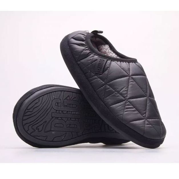 Big Star Pantuflas Estrella Grande KK274606-906 negro 1