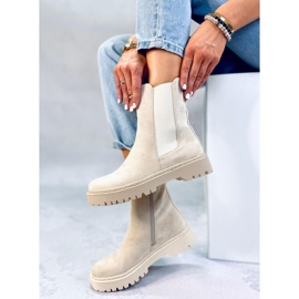 BM Botas altas Kiely Beige 4