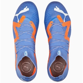 Zapatillas de fútbol Puma Future Ultimate FG/AG 107165 01 azul azul 2