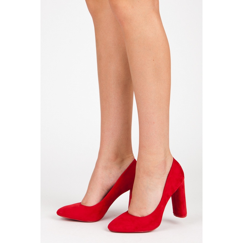 Seastar Zapatos de gamuza rojo 2