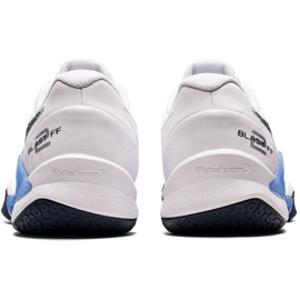 Asics Blast Ff 2 W 1072A046 103 zapatillas de balonmano blanco blanco 2