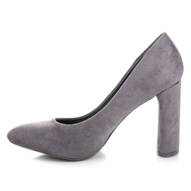 Seastar Bombas de gamuza gris 1