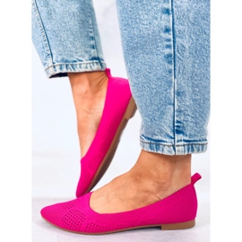 BM Bailarinas caladas Forlani Fucsia rosa 2
