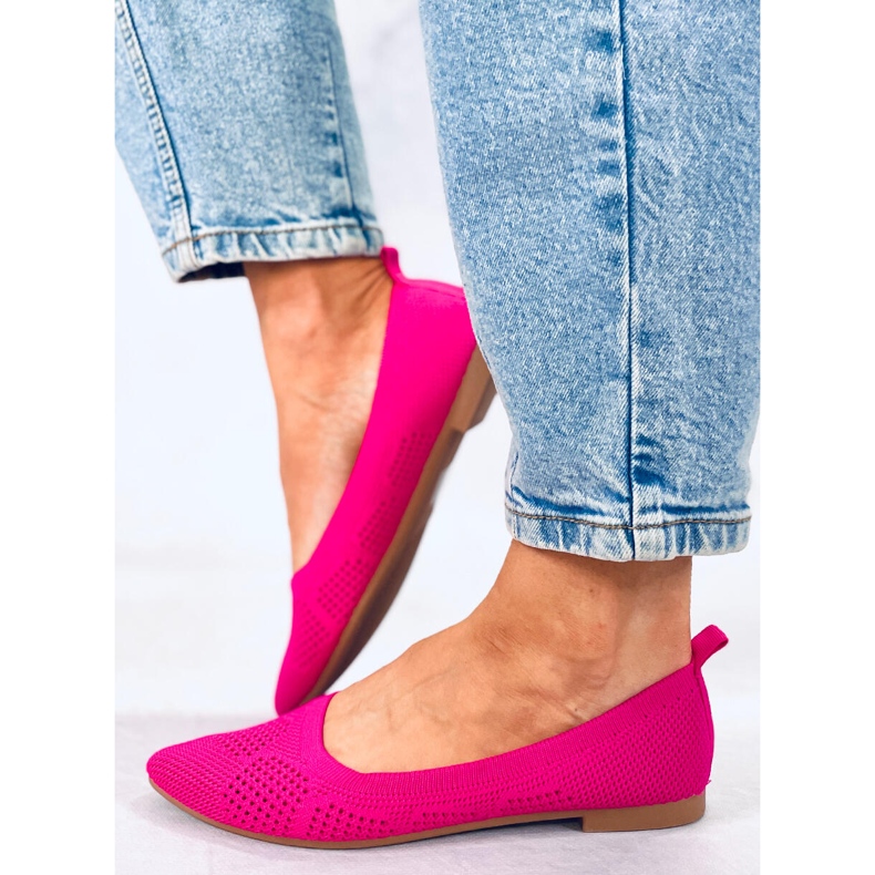 BM Bailarinas caladas Forlani Fucsia rosado 2