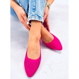 BM Bailarinas caladas Forlani Fucsia rosado 3
