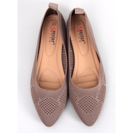 BM Bailarinas Forlani Kaki Calado marrón caqui 5