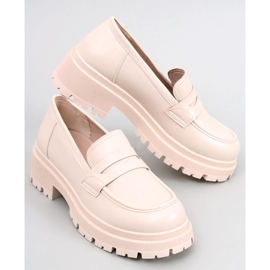 BM Mocasines con plataforma Dench Beige 4