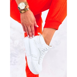BM zapatillas altas Storm All White blanco 2