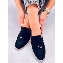 BM Mocasines Mujer Eunice Negro 4